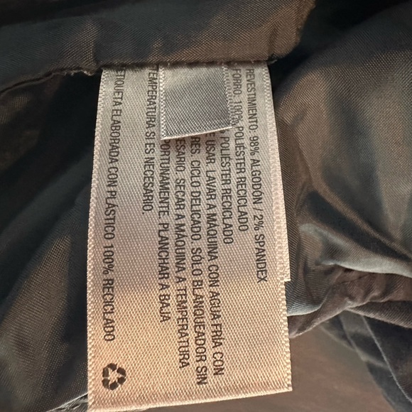 Universal thread Women's Jacket Long sleeve Cotton Twill Full zip Size M - Picture 9 of 9